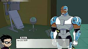 Enjoying blackfire in 18titans part 21 anime game