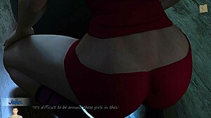 In Big City Pleasures Game, Sexy Teacher Squirts From Double Penetration By Fucking Machine