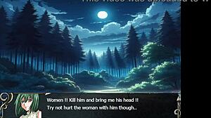 axel in hentai erotic anime adventure, feeling deep emotions.