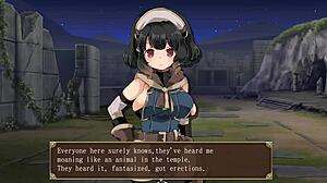 Dark of chloe with toys and blowjob in hentai 😜