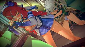 genshin impact nilou in motion scene