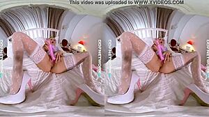 Watch Sasha Rose Finger Fuck in VR! Orgasm!