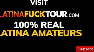 Hey! Tight Brunette Athlete Gets Cardio Sex on Latina Tour!