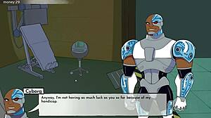 Enjoying blackfire in 18titans part 21 anime game