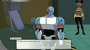 Enjoying blackfire in 18titans part 21 anime game