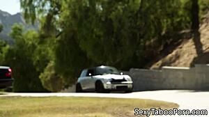 Smalltit babe gets facial after spoon fuck