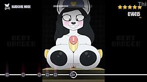 I got so horny playing Beatbanger horny police mod - fc, banging in this furry hentai game cartoon anime.