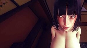 pov hinata hyuga uses her sensual body to get fucked