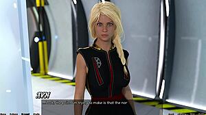 Stranded in space 84 - blonde virgin caught me with her step sister