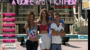 wife and her 36 year old stepmother play erotic games