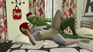 Hey Grinch, what's your naughty plan today?