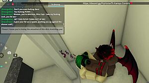 Draco's bizarre blacking involves intense sex with black partners in unusual scenarios