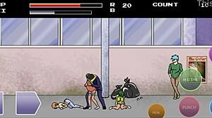 yo, banging all the girls on the street in wild hentai!  