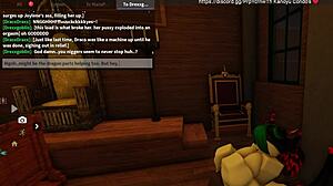 Draco's bizarre blacking involves intense sex with black partners in unusual scenarios