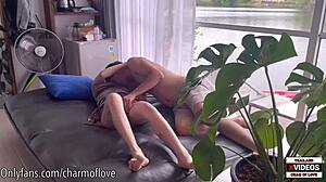 ตั้งกล้องเพื่อแตกแฟนสาวญี่ปุ่นน่ารักของเพื่อน