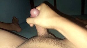 Masturbating with stepsister's panties