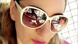 Cap dagde's hotwife adventure: flashing and interracial encounter