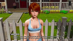 Ripples 8 in 3D cartoon