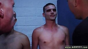 Watch these gay matures train new recruits with balls and sex?