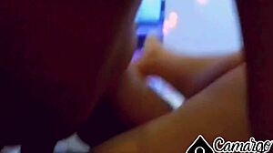 Look at what my fat-assed friend did to my husband in lingerie, amateurs having fun 😲