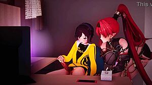 Bad Boy Gets Lesson With Handjobs, Cowgirl Riding, Squirting, And Creampie In Anime