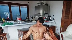 Sex with Hot Blogger Neighbor Featuring Blowjob and Ass Flashing