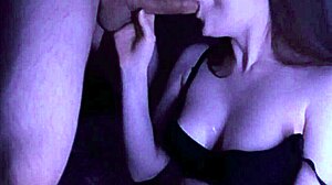 friends wife gives slobbery blowjob