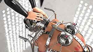 3D BDSM Bondage Fetish Comics by CyberCaptain