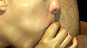 The Perfect Close Up Blow Job On Huge Cock