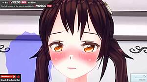 Japanese hentai virgin gets creampied in first-time 3D anime.