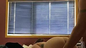 bbw takes on mase619's big cock in doggystyle for a huge cumshot.