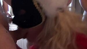 xmass kitten teen 18+ swallows more than 8 cumloads