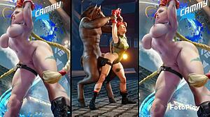 stf cammy compilation 12 with massive black cocks in 3d hentai