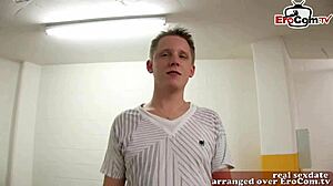 Petite British teen in amateur scene