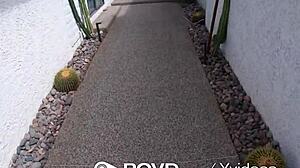 ready for tan line beauty in hot pov action?