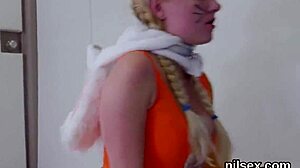 sweetie gets brutal anal therapy in the asylum!