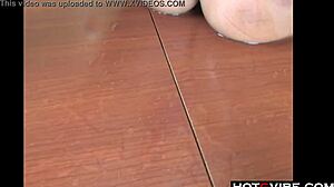 Brunette masturbates with vibrator and squirts 😍