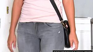 Sexy Teen Gianna Gem Sucks Cock to Dodge Jail Time.