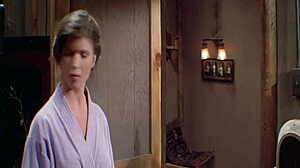 Sexy brunette showers nude in Friday the 13th part 3!