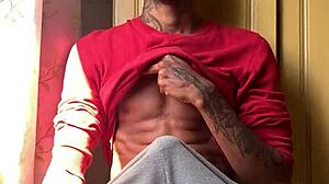 brazilian ebony smoking fetish with oberon masturbation scene.