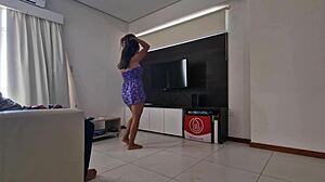 i watch latina prostitue suck big ass on dick