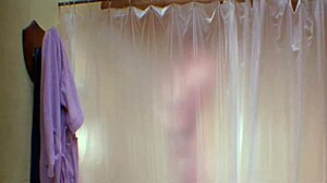 Sexy brunette showers nude in Friday the 13th part 3!