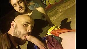 Public Sex During Seville Pride With Cock Sucking!