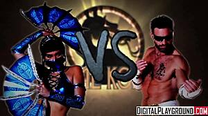 Who knew Mortal Kombat XXX parody would have such hot lesbian face-sitting?