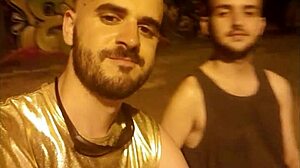 Public Sex During Seville Pride With Cock Sucking!