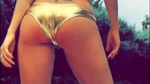 This milf was flashing sexy snaps outdoors for wild public fun.