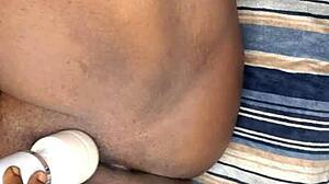 Horny BBW Milf Has Quickie Fingering Orgasm