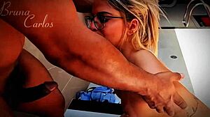 Beautiful Amateur Rides Huge Cock to Orgasm