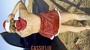 Mommy Noel Gives Her Ass as Christmas Gift