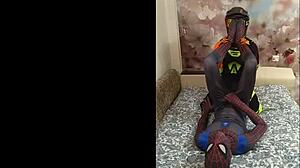 Spiderman And Biker Encounter